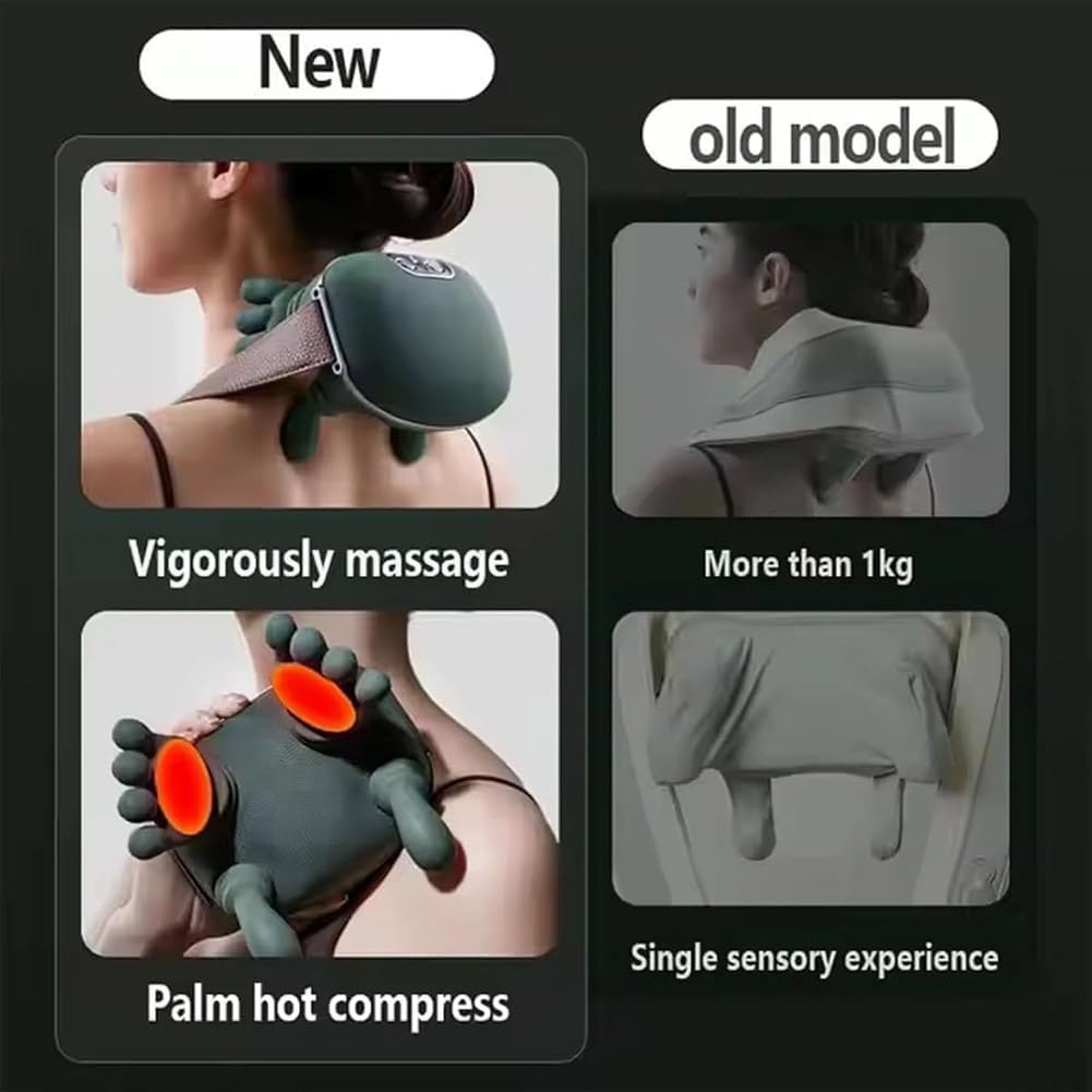 Uppvärmd Nackmassage med Djupmassage