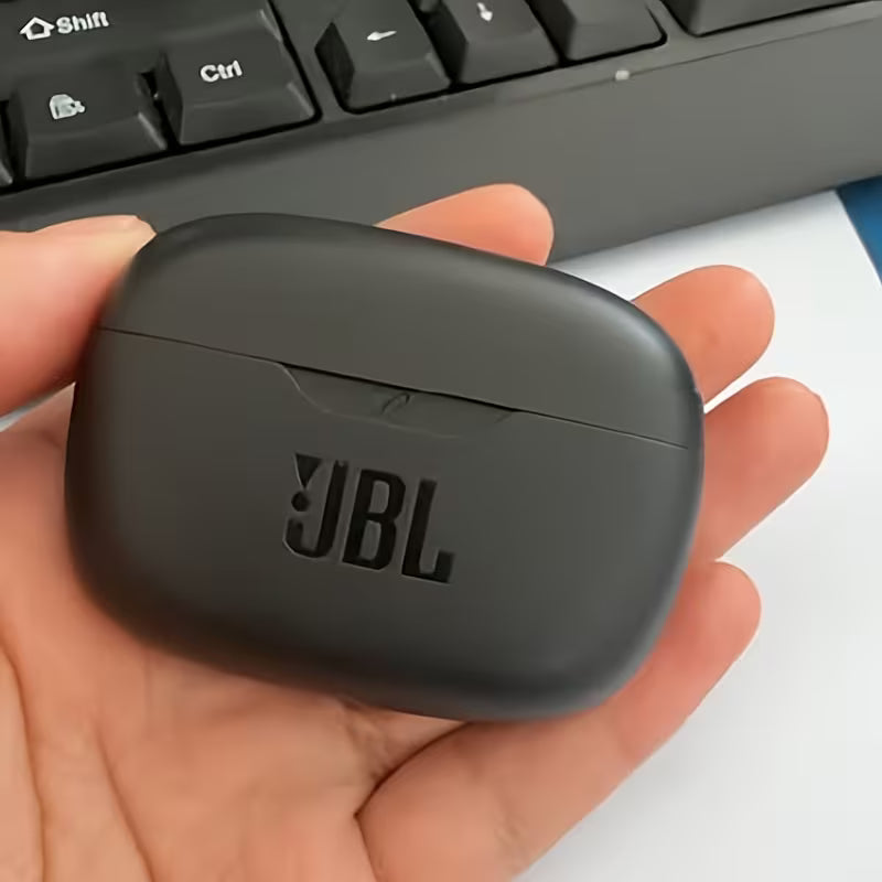 JBL Tune Flex Trådlösa Hörlurar – Aktiv Brusreducering, JBL Pure Bass & Bekväm Passform