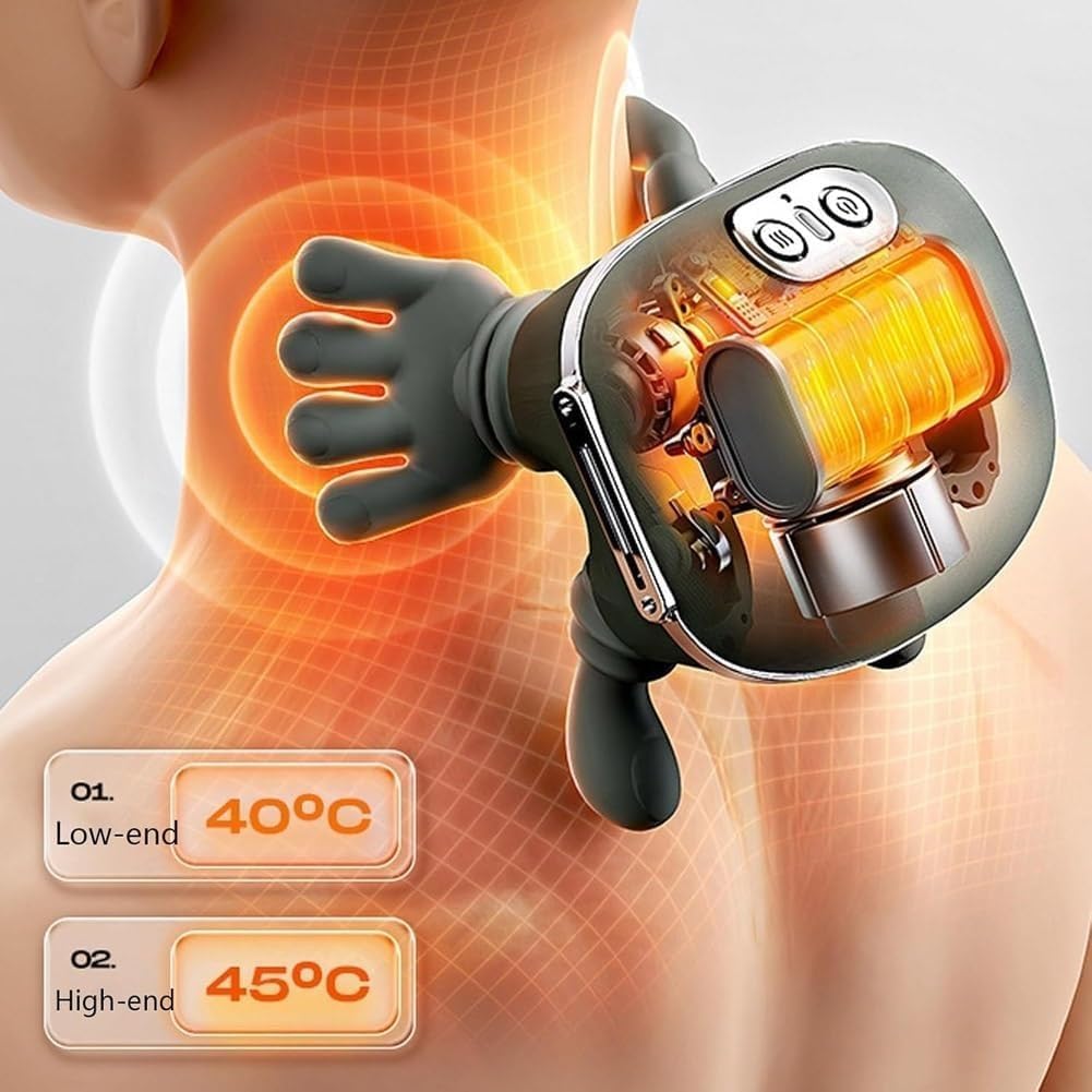 Uppvärmd Nackmassage med Djupmassage