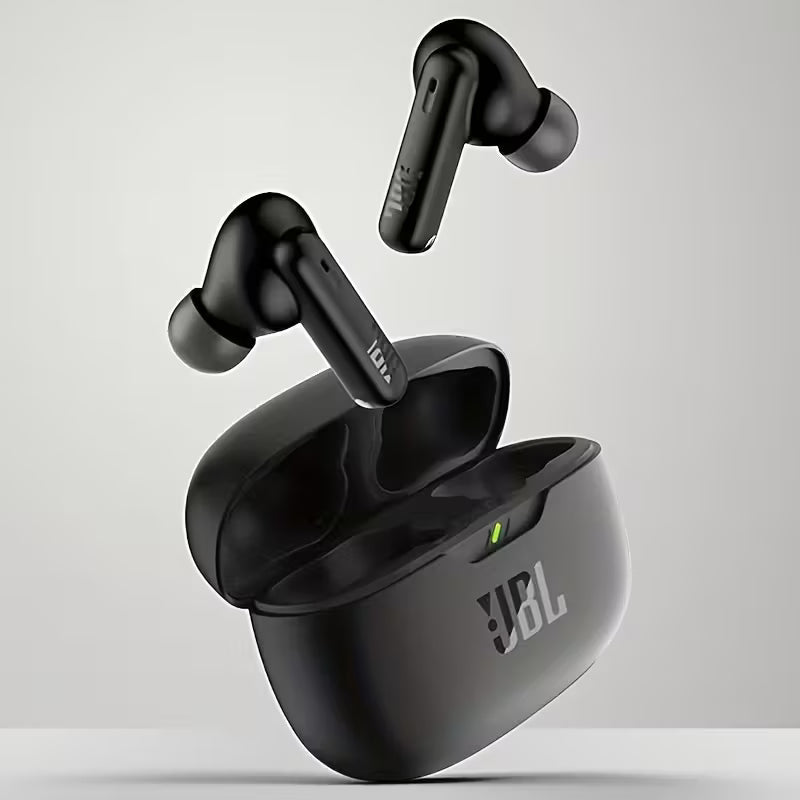 JBL Tune Flex Trådlösa Hörlurar – Aktiv Brusreducering, JBL Pure Bass & Bekväm Passform